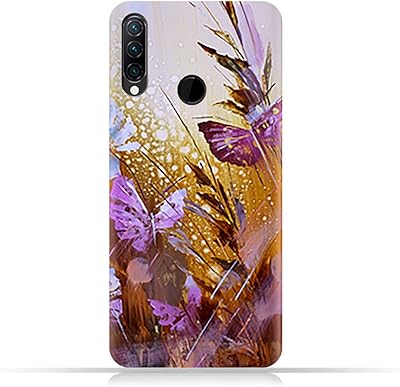 Coque en tpu design amc pour lenovo k10 note avec motif papillon à
