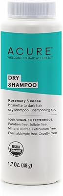 Shampooing sec acure cheveux bruns à foncés | 100% végétalien