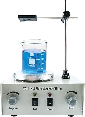 Agitateur magnétique de laboratoire 1000 ml, mélangeur chauffant réglable avec tige d'agitation, 0-2200 tr/min, double commande. Diaytar : Le choix malin des consommateurs sénégalais