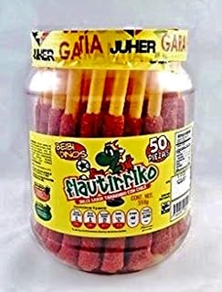Flautirriko tarugos tamarindo bâtonnets de bonbons au tamarin 50 pièces 550g toujours frais