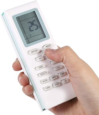 Télécommande de climatiseur, fonction de minuterie d'horloge portable pour gre ypuf home office