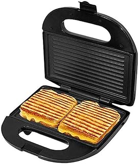 Machine à sandwich antiadhésive en acier inoxydable, grille-pain pour petit-déjeuner, presse à sandwichs