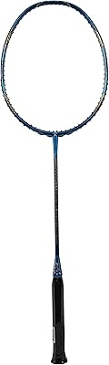 Raquette de badminton abax, poids 75,75 grammes, avec cordage bg 65