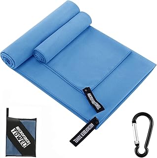 Serviette de sport en microfibre à séchage rapide, paquet de 2