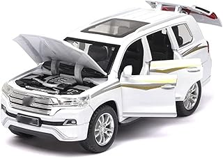 1:32 toyota land cruiser et prado en alliage moulé sous pression avec 6