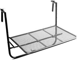 Table de balcon pliante hqz, support d'ordinateur, table à manger, bureau simple, plateau