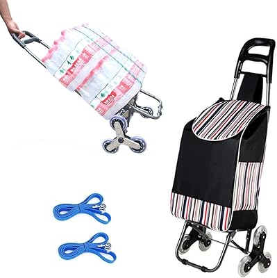 Cool baby chariot de courses pliable, chariot d'épicerie robuste avec trois roues