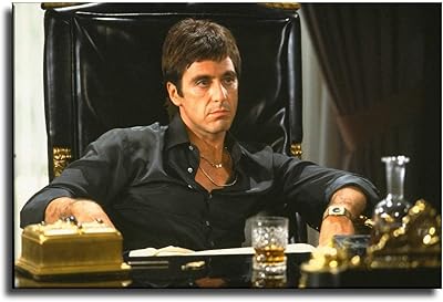 Affiche du film classique hoona scarface al pacino, impression murale décorative pour salon