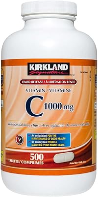 Crickland signature vitamine c 1000 mg avec églantier naturel 500 comprimés