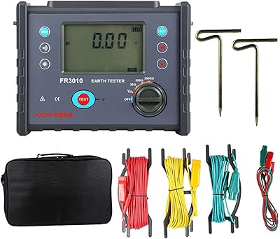 Testeur de dureté rockwell fr3010 testeur de résistance de terre numérique tension
