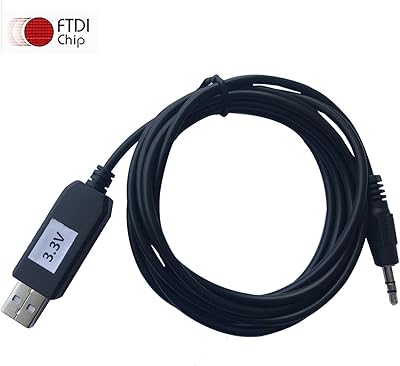 Câble adaptateur usb série ttl vert utech 6 pieds 3,3 v/3 v câble