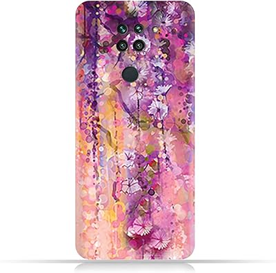 Coque en tpu amc design pour xiaomi redmi 10x 4g avec motif artistique