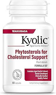 Formule d'extrait d'ail ancien kyolique 107 phytostérols pour le soutien du cholestérol, 80