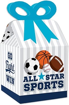 Big dot of happiness go, fight, win - sports - boîtes à dragées