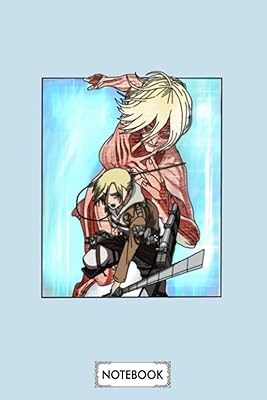Cahier annie leonhart shingeki no kyojin femmetitan : 6 x 9 120 pages