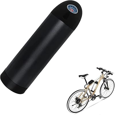 Batterie lithium-ion pour vélo de montagne 24v 8ah 10ah, type bouteille à 4 broches, adaptée au moteur de vélo électrique 100w 250w avec chargeur et support. Diaytar Sénégal : Le e-commerce qui change la donne