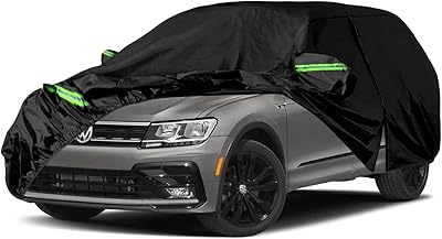Bâches de voiture imperméables de remplacement pour volkswagen tiguan lwb 2017-2022 6