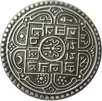 Pièces de monnaie indiennes anciennes in14 commémoratives