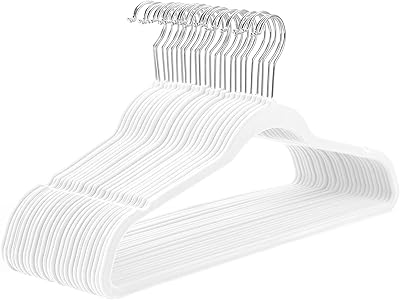 Cintres en velours antidérapants - cintres pour costumes (paquet de 10) gain