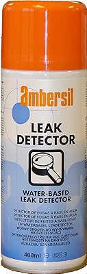 Détecteur de fuite d'air et de gaz d'eau à joint ambré sans danger