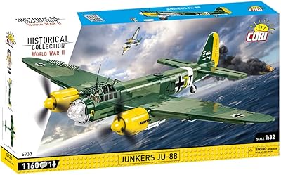 Avion junkers cobi de la seconde guerre mondiale de la collection historique ju-88