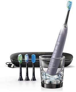 Philips sonicare diamondclean smart 9500 brosse à dents électrique rechargeable avec étui