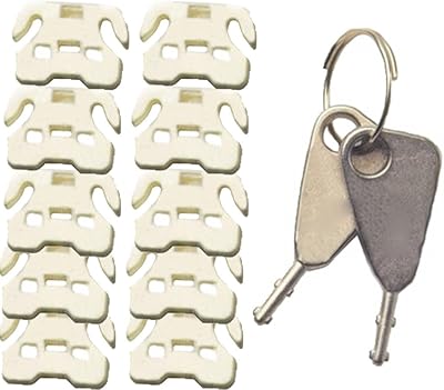 Fjm security fjm-0916 verrou de port usb, paquet de 10, argent
