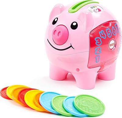 Jouet éducatif fisher-price pour enfants de love & learn, tirelire smart stages