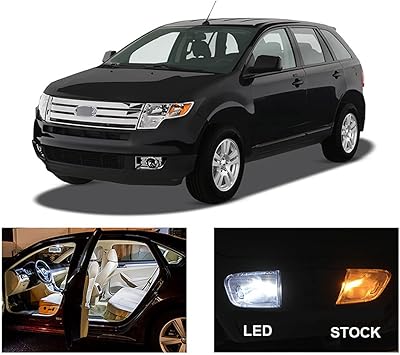 Kit de 13 lampes d'éclairage intérieur à led blanches, pour ford edge 2007 2008 2009 2010, éclairage de vanité de miroir de porte de chargement. Le e-commerce qui respecte votre pouvoir d'achat : Diaytar