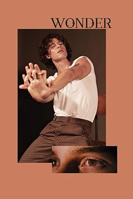 Shawn mendes - wonder : carnet/journal ligné vierge 6x9 120 pages