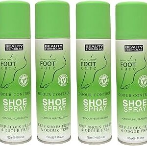 Beauty formulas spray pour chaussures anti-odeurs 150 ml (pack de 4). Diaytar : Faites des achats intelligents en quelques clics