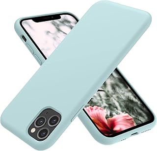 Coque de luxe en silicone liquide souple fixfam pour iphone 11 pro, coque de protection intégrale contre les chocs et les chutes - vert citron (bleu clair). Faites-vous plaisir sans culpabiliser avec Diaytar