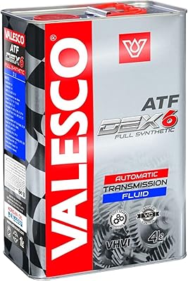 Liquide de transmission atf 6 dexron vi 4l valesco atf6 (corée du sud)