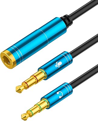 Câble répartiteur casque et microphone pour ordinateur jack 35 mm adaptateur. Consommez mieux avec Diaytar, votre marketplace discount