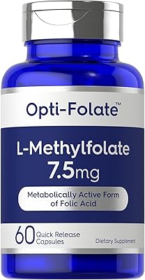 Complément alimentaire opti-l-méthylfolate 75 mg (60 gélules)