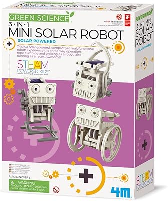4m eco engineering kit de construction de mini robot 3 en 1 à énergie solaire pour garçons 00-03377. Diaytar : Votre source de bonnes affaires en ligne