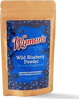 Poudre de bleuets sauvages wyman's | 100 % bleuets sauvages | activité antioxydante