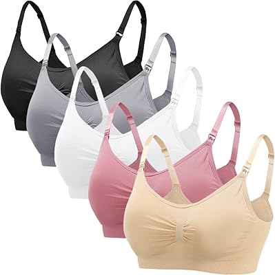 Soutien-gorge d'allaitement, soutien-gorge de maternité à couverture complète, soutien-gorge d'allaitement confortable, lot