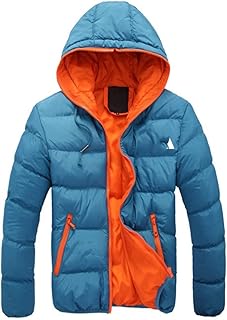 Veste d'hiver à capuche pour homme lucy, veste à logo personnalisable pour homme