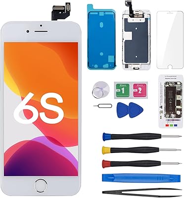 Écran de remplacement iphone 6s 47 pouces avec bouton home écran