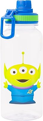 Bouteille d'eau à bec en plastique silver buffalo disney pixar toy story