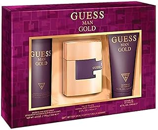 Eau de toilette guess gold pour homme 75 ml + 200 ml sg