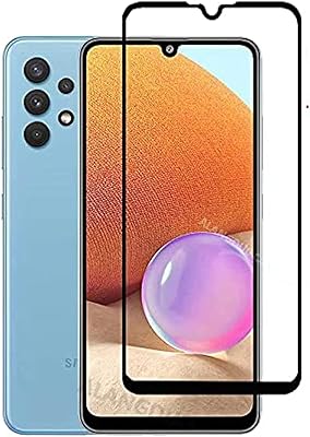 Protection d'écran en verre entièrement adhésif bord à bord pour samsung galaxy a32