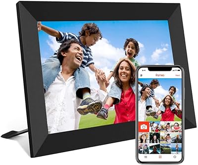 Cadre photo numérique wifi frameo 101 pouces portrait rotation automatique et paysage