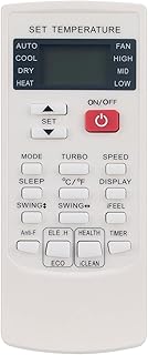Télécommande de remplacement perfaxin ykr-h/102e adaptée au climatiseur aux ykr-h/002e ykr-h/006e