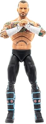 Figurine punk first elite wrestling unparalleled series 4 cm de haut d'aew