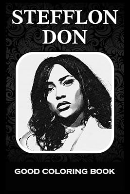 Bon livre de coloriage : stefflon don, des images pour colorier et se