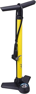Pompe à pied de vélo bbb cycling avec barre d'affichage / psi haute