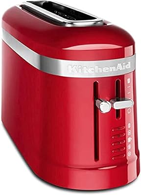 Grille-pain kitchenaid design empire red à 2 fentes 5kmt3115ber "garantie du fabricant minimale