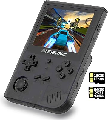 Console de jeu portable rg351v, système open source avec wifi en ligne intégré